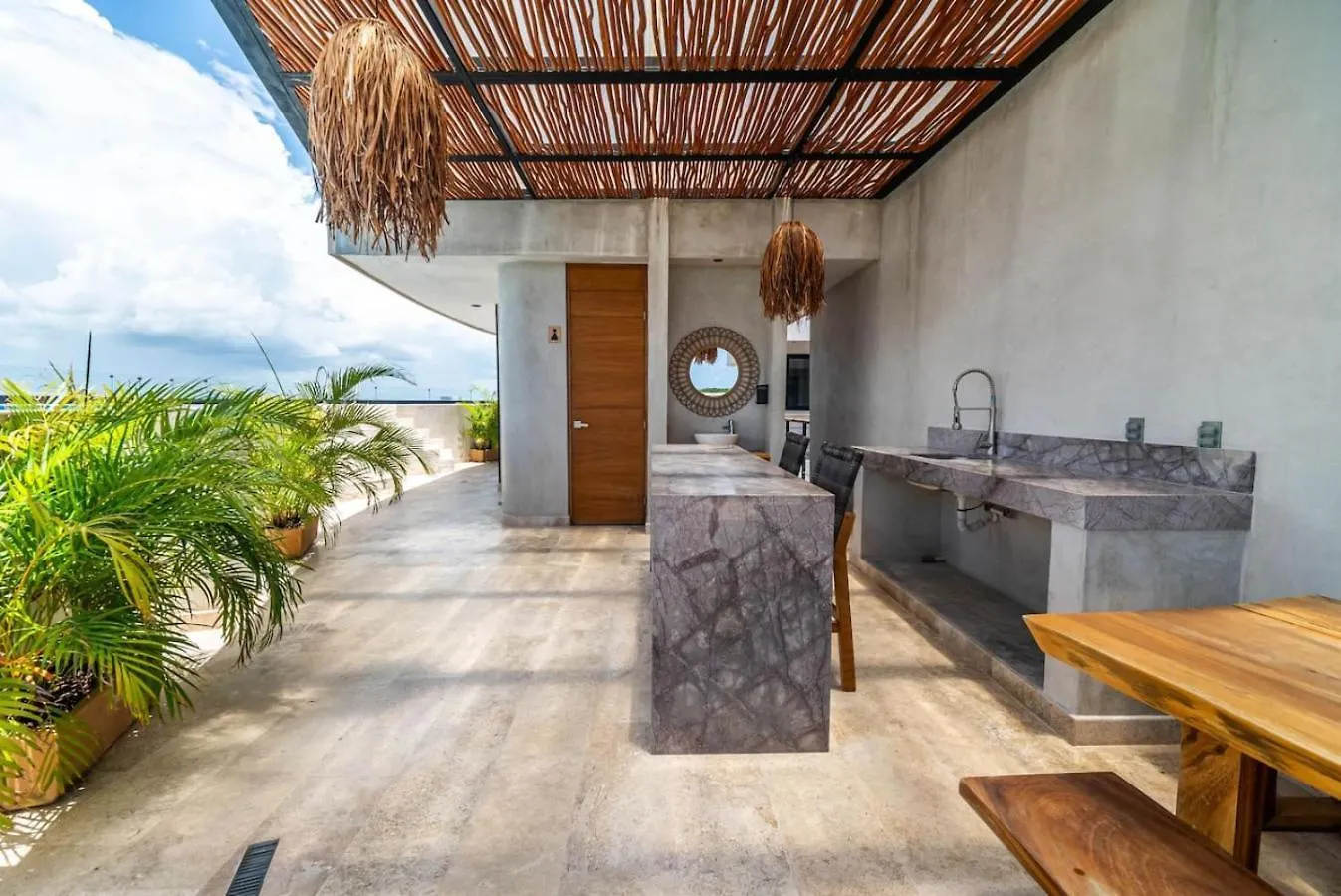Apartment 2 Bedroom With Direct Walk-Out To Pool, Sauna, And Gym Tulum Mexico
