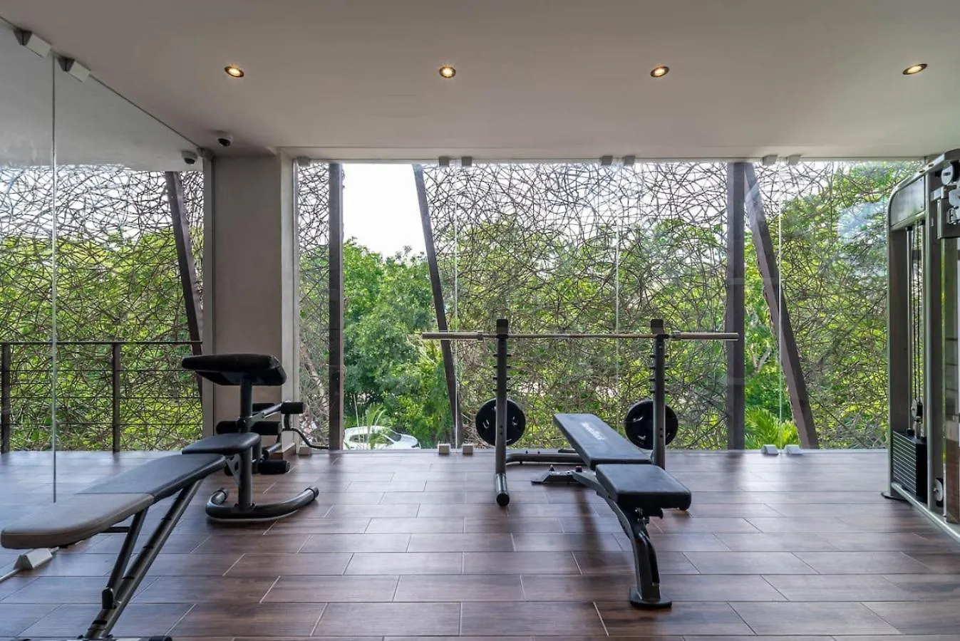 2 Bedroom With Direct Walk-Out To Pool, Sauna, And Gym Tulum Apartment